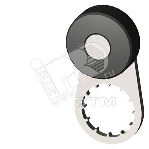 TWIST LEVER ДЛЯ ПОЗИЦИОННЫЙ ВЫКЛЮЧАТЕЛЬ 3SE52 METAL LEVER 21MM LONG PLASTIC ROLLER 19MM - SIEMENS