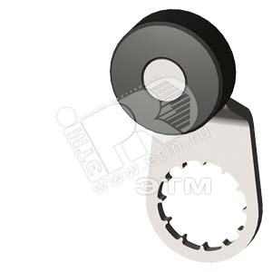 TWIST LEVER ДЛЯ ПОЗИЦИОННЫЙ ВЫКЛЮЧАТЕЛЬ 3SE51 METAL LEVER, FORM A 27MM LONG,STEP 9MM, C PLASTIC ROLLER 19MM - SIEMENS
