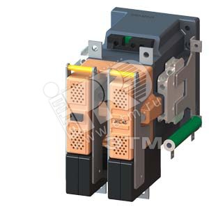 Контактор типоразмер 4 2п DC-3/5 75A AT 750V 2НО+1НЗ уставки 0.7-1.2X варистор катушка DC 220V