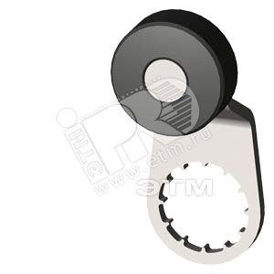 TWIST LEVER ДЛЯ ПОЗИЦИОННЫЙ ВЫКЛЮЧАТЕЛЬ 3SE51 STAINL. STEEL LEVER 27MM LONG, WITH PLASTIC ROLLER 19MM, FUNCTIONAL AT -40 DEGREES - SIEMENS
