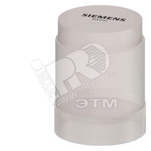 8WD4220-5BE SIGNAL COLUMN DIAMETER 50 MM,  SINGLE ELEMENT IP54,  FLASHING LIGHT ELEMENT, LED CLEAR 2