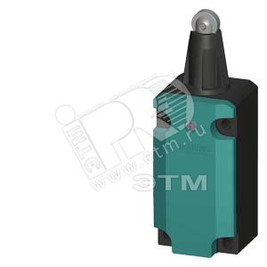 ПОЗИЦИОННЫЙ ВЫКЛЮЧАТЕЛЬ SIRIUS МЕТАЛЛИЧЕСКИЙ КОРПУС 40MM ДО EN50041 DEVICE CONNECTION 1X (M20X1.5) 1НО/ 2НЗ КОНТАКТЫ ПЛАВНОГО ХОДА (SLOW-ACTION) ROLLER PLUNGER C STAINLESS STEEL ROLLER 13MM