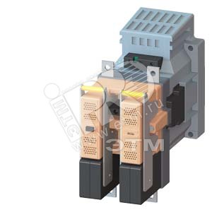 Контактор типоразмер 12 2п DC-3/5 400A 2НО+2НЗ катушка DC 220V