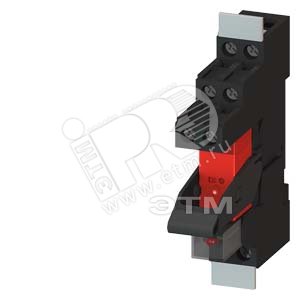 LZS:RT3B4T30 КОМПАКТНОЕ ВТЫЧНОЕ СОГЛАСУЮЩЕЕ РЕЛЕ AC 230V, 1 CO CONTACT СВЕТОДИОД КРАСНЫЙ ЦОКОЛЬ С ЛО