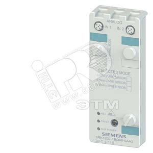 3RK1207-1BQ40-0AA3 AS-I КОМПАКТНЫЙ МОДУЛЬ, IP67 АНАЛОГ., 2AI, ЦИФР. ФОРМАТ S7 2 X ВХОДА (M12), 4... - SIEMENS