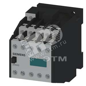 Реле вспомогательное 64E EN 50 011 6НО+4НЗ винтовые клеммы управление AC 50Гц 42V/60Гц 50V