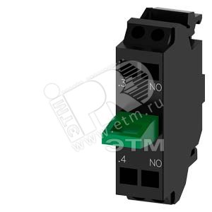 3SU1400-2AA10-3BA0 КОНТАКТНЫЙ МОДУЛЬ С 1НО КОНТАКТ - SIEMENS