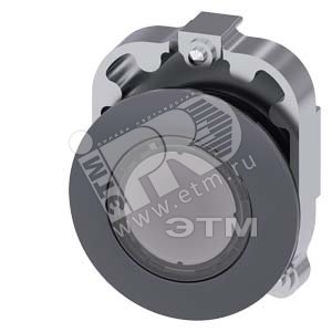 3SU1061-0JA70-0AA0 АКТУАТОР КНОПКИ С ВОЗМОЖНОСТЬЮ ПОДСВЕТКИ, 30MM, КРУГЛ., МЕТАЛЛ МАТОВЫЙ, КНОПКА ПР - SIEMENS