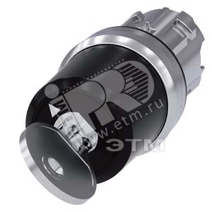 Актуатор поворотного переключателя ключ BKS 22мм металл замок E2(VW) без ключей 2 положения: O-I