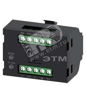 Модуль электронный для переключателей с ID ключом черный 24V DC IO-LINK для монтажа на держателе актуатора - SIEMENS