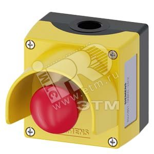 3SU1851-0NB00-2AC2 ПОСТ УПРАВЛЕНИЯ, 22MM, С КРУГЛЫМ ВЫРЕЗОМ, МАТЕРИАЛ КОРПУСА - МЕТАЛЛ, КРЫШКА КОРПУ - SIEMENS