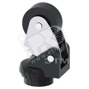 ACTUATOR HEAD FOR POSITION SWITCH 3SE51 РОЛИК LEVER, STAINLESS STEEL LEVER, C PLASTIC ROLLER 22MM, FUNCTIONAL AT -40 DEGREES