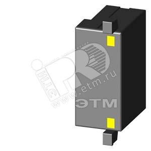 Ограничитель перенапряжения диодная сборка со светодиодом DC 24V для контакторов электродвигателей типоразмер S0 - SIEMENS