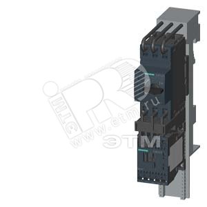 3RA2110-1GH15-1BB4 LOAD FEEDER FUSELESS DIRECT START, AC 400V, SZ S00 4.5. . .6.3A, DC 24V SPRING-LO