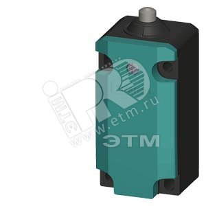 SIRIUS POSITION SWITCH, METAL ENCLOSURE 40MM, TO EN50041 DEVICE CONNECTION 1X (M20X1.5) 1NO/1NC SLOW-ACTION CONTACTS PLAIN PLUNGER, STAINLESS STEEL