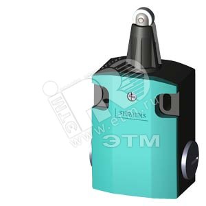 ПОЗИЦИОННЫЙ ВЫКЛЮЧАТЕЛЬ SIRIUS МЕТАЛЛИЧЕСКИЙ КОРПУС 56MM WIDE DEVICE CONNECTION 3X (M20X1.5) 1НО/1НЗ КОНТАКТЫ ПЛАВНОГО ХОДА (SLOW-ACTION) ROLLER PLUNGER WITH STAINLESS STEEL ROLLER 13MM - SIEMENS