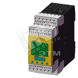 3TK2810-1BA42 SIRIUS SAFETY RELAY SAFETY-RELATED SPEED MONITORING, 24 V DC, 45.0 MM, SPRING-LOADED T - SIEMENS