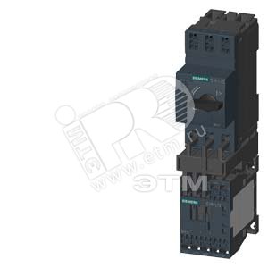 Беспредохранительная фидерная сборка прямого пуска, AC 400V, типоразмер S00, 11.. .16A, AC 230V, пружинные клеммы, для монтажа на стандартной монтажной рейке, тип координации 1, IQ = 150KA 1НО (контактор)