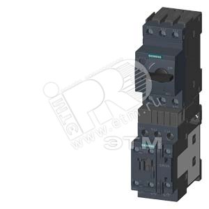 Беспредохранительная фидерная сборка прямого пуска, AC 400V, типоразмер S0, 17.. .22A, AC 230V, винтовые клеммы, для монтажа на стандартной монтажной рейке, тип координации 2, IQ = 150KA (так же соответствия типу координации 1) 1НО+1НЗ (контакто