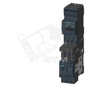 3RA2120-4DE27-0BB4 LOAD FEEDER FUSELESS DIRECT START, AC 400V, SZ S0, 20. . .25A, DC 24V SPRING-LOAD