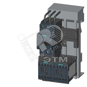 3RA2210-0FD15-2BB4 КОНТАКТОРНАЯ СБОРКА РЕВЕРСИВНЫЙ ПУСК, AC 400V, SZ S00, 0.35. . .0.5A, DC 24V SCRE