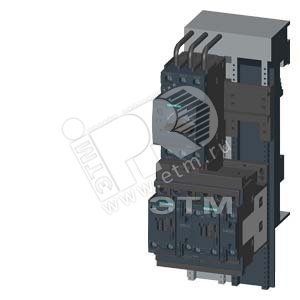 3RA2220-1HD24-0AP0 КОНТАКТОРНАЯ СБОРКА РЕВЕРСИВНЫЙ ПУСК, AC 400V, SZ S0, 5,5. . .8A, AC 230V SCREW C