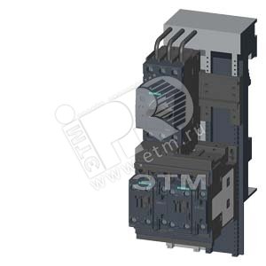 3RA2220-1HD24-0BB4 КОНТАКТОРНАЯ СБОРКА РЕВЕРСИВНЫЙ ПУСК, AC 400V, SZ S0, 5,5. . .8A, DC 24V SCREW CO