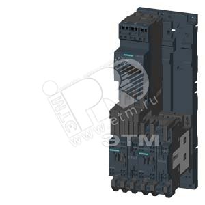 3RA2220-4BF26-0BB4 КОНТАКТОРНАЯ СБОРКА РЕВЕРСИВНЫЙ ПУСК, AC 400V, SZ S0, 14. . .20A, DC 24V SPRING-L