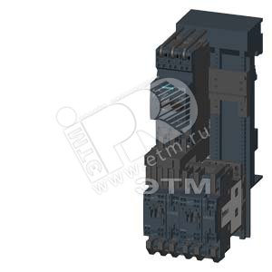 3RA2220-4DH27-0AP0 КОНТАКТОРНАЯ СБОРКА РЕВЕРСИВНЫЙ ПУСК, AC 400V, SZ S0, 20. . .25A, AC 230V SPRING- - SIEMENS