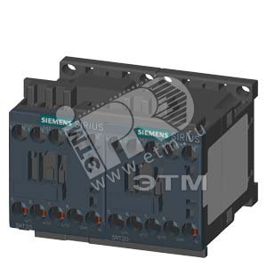 3RA2315-8XB30-1AP6 REV. COMB., AC3, 3KW/400V AC220V 50HZ / 240V 60HZ 3-POLE, SZ S00 SCREW TERMINAL E