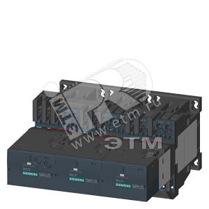 STAR-DELTA COMB. AC3, 7.5KW/400V AC220V 50HZ/240V 60HZ,3-POLE SZ S00, SPRING-LOADED TERMINAL ELECTR. AND MECH. INTERLOCK 3NO INTEGR - SIEMENS