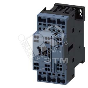 3RT2026-2AK60 КОНТАКТОР, AC-3, 11КВТ/400В, 1НО+1НО, AC 110V 50ГЦ, 120V 60ГЦ 3-ПОЛ., ТИПОРАЗМЕР S0 ПР - SIEMENS