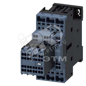 3RT2023-2AG24 КОНТАКТОР, AC-3, 4КВТ/400В, 2НО+2НЗ, НОМ. НАПРЯЖЕНИЕ УПРАВЛЕНИЯ 110В АС 50/60ГЦ, 3-ПОЛ