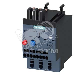 3RU2116-1JC0 РЕЛЕ ПЕРЕГРУЗКИ 7.0...10 A ДЛЯ ЗАЩИТЫ ЭЛЕКТРОДВИГАТЕЛЯ, ТИПОРАЗМЕР S00, КЛАСС 10, Д. МО