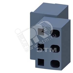 3RV2917-5D КЛЕММНЫЙ БЛОК 6MM2 ДЛЯ ПОДКЛЮЧЕНИЯ 1- 2 - SIEMENS