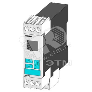 ЦИФРОВОЕ РЕЛЕ КОНТРОЛЯ НАПРЯЖЕНИЯ,  22.5 MM ОТ  1 ДО 600 V AC/DC ПРЕВЫШЕНИЕ И ПОНИЖЕНИЕ 24 V AC/DC DC И AC 50 ДО 60 ГЦ SPIKE DELAY 0.1 ДО 20 S ГИСТЕРЕЗИС 0.1 ДО 300 V 1 ПЕРЕКИДНОЙ КОНТАКТWITH ИЛИ WITHOUT ERROR LOG ПРУЖИННОЕ ПОДСОЕДИНЕНИЕ - SIEMENS