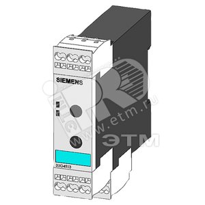 3UG4513-2BR20 РЕЛЕ ВЫПАДЕНИЯ ФАЗЫ И ЧЕРЕДОВАНИЯ ФАЗ  ФИКСИРОВАННАЯ УСТАВКА СНИЖЕНИЯ НАПРЯЖЕНИЯ 20% 3 - SIEMENS