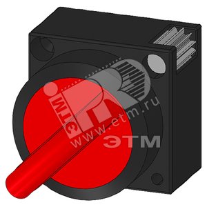 Переключатель O-I-II контакты без фиксации красный (3SB3000-2EA21) - SIEMENS