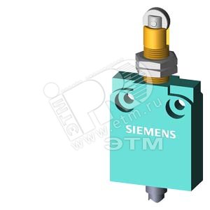 COMPACT SWITCH 40MM WIDE W. СОЕДИНИТЕЛЬНЫЙ КАБЕЛЬ 2M SNAP-ACTION CONTACTS 1NO+1NC ROUNDED PLUNGER, WITH CENTRAL FIXING SPECIAL CUSTOMIZED DESIGN - SIEMENS
