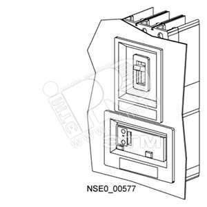 Принадлежность для VL630/VL800 Рамка закрывающая IP40 для выключателя с поворотным/моторным приводом - SIEMENS
