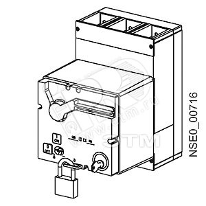 АКСЕССУАР ДЛЯ VL400, STORED ENERGY OPERATOR 60V AC/DC WITH AUXILIARY SWITCH - SIEMENS