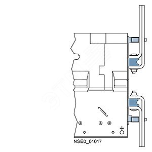 3WL9111-0AN41-0AA0 ПРИНАДЛЕЖНОСТЬ ДЛЯ АВТОМАТИЧЕСКИХ ВЫКЛЮЧАТЕЛЕЙ 3WL ШТУЦЕР ДЛЯ 3-Х ФРОНТАЛЬНЫХ И D