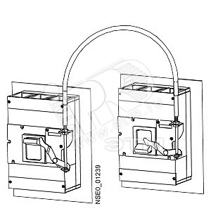 Принадлежность для VL160X/VL160/VL250 Блокировка взаимная с тросиком - SIEMENS