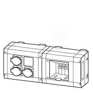 BD01-AK1M1/GK1X/3T23-3A161 TAP-OFF UNIT BD01 (BVP:611312) - SIEMENS