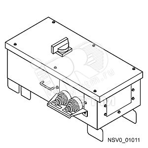 BD2-AK05/LSD-AE400-N ОТВОДНОЙ БЛОК 400A / 1X 3 ПОЛЮСНЫЙ АВТОМАТИЧЕСКИЙ ВЫКЛЮЧАТЕЛЬ 3VL4740 С ПОВОРОТНЫМ ПРИВОДОМ - SIEMENS