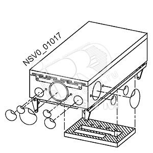 BD2-AK3X-IP55 ЭЛЕМЕНТ ДЛЯ IP55 ОТВОДНОЙ БЛОК - SIEMENS