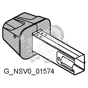 8UC7120-3BD HANDLE 8UC7 W. MASKING FRAME - SIEMENS