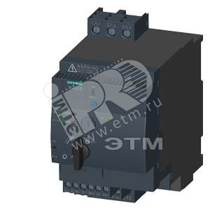 РЕВЕРСИВНЫЙ КОМПАКТНЫЙ ПУСКАТЕЛЬ SIRIUS 3RA62, UI 690B, НОМ. НАПРЯЖЕНИЕ УПРАВЛЕНИЯ 110 ... 240 B AC/DC, 50 ... 60 ГЦ, РЕГУЛИРОВКА РАСЦЕПИТЕЛЯ ПЕРЕГРУЗКИ 1 ... 4 A, IP20, ПОДКЛЮЧЕНИЕ ГЛАВНОЙ СИЛОВОЙ ЦЕПИ: ВИНТОВЫЕ ЗАЖИМЫ, ПОДКЛЮЧЕНИЕ ВСПОМОГАТЕЛЬ - SIEMENS