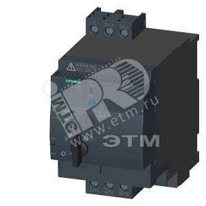 РЕВЕРСИВНЫЙ КОМПАКТНЫЙ ПУСКАТЕЛЬ SIRIUS 3RA62, UI 690B, НОМ. НАПРЯЖЕНИЕ УПРАВЛЕНИЯ 42 ... 70 B AC/DC, 50 ... 60 ГЦ, РЕГУЛИРОВКА РАСЦЕПИТЕЛЯ ПЕРЕГРУЗКИ 0.32 ... 1.25 A, IP20, ПОДКЛЮЧЕНИЕ ГЛАВНОЙ СИЛОВОЙ ЦЕПИ: ВИНТОВЫЕ ЗАЖИМЫ, ПОДКЛЮЧЕНИЕ ВСПОМОГА - SIEMENS