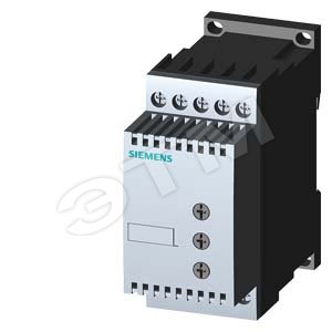 SIRIUS УСТРОЙСТВО ПЛАВНОГО ПУСКА, ТИПОРАЗМЕР  S00, 9 A, 4 KW/400 V, AC 200.460 V, UC 24 V, ВИНТОВЫЕ ЗАЖИМЫ, (3RW3016-1CB04) - SIEMENS